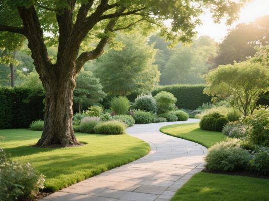 Thiết kế cảnh quan đẹp với nguyên tắc vàng