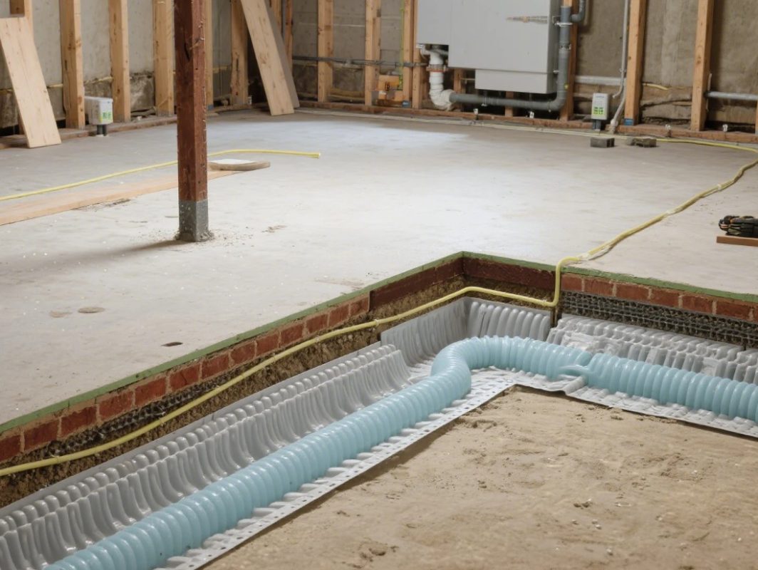 Lắp đặt vỉ thoát nước tầng hầm Phú Đạt chống ngập và ẩm mốc hiệu quả